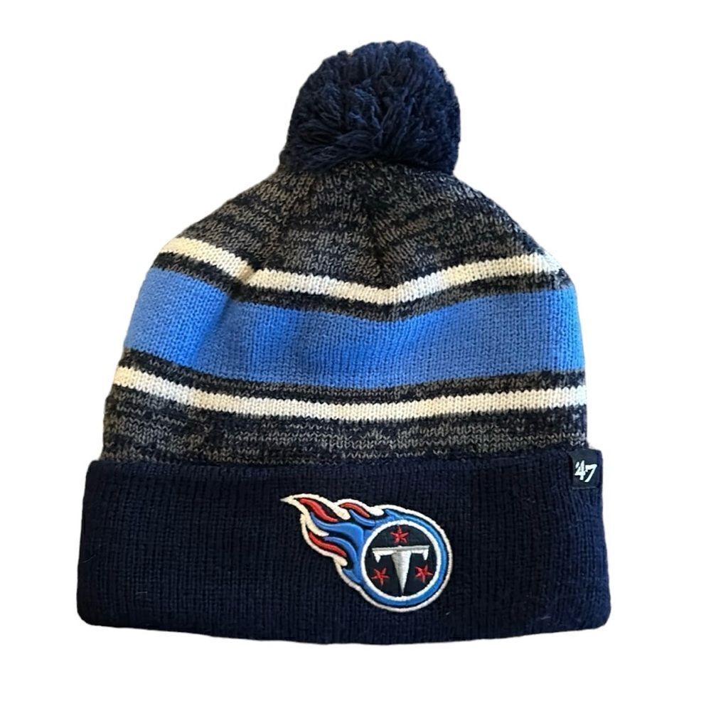 NEW NFL Tennessee Titans Pom Beanie